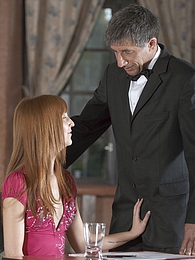 UhPorn presents: Cute teenager fucking the senior teacher for better grades