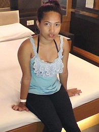UhPorn presents: Short small-tittied Filipina takes hot load to the face