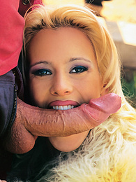 UhPorn presents: Blonde Cora Works Hard With Mouth and Ass to Get a Facial